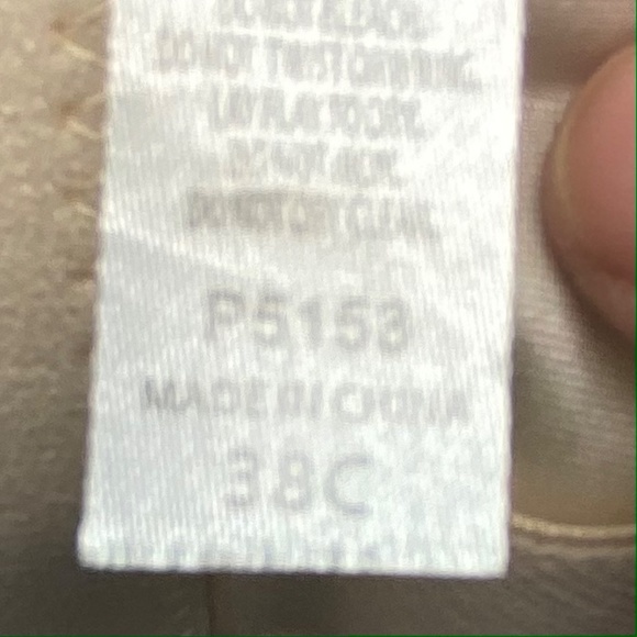 Paramour TAN Polka Dot Full Coverage, 38C. *P1011 - Picture 6 of 7